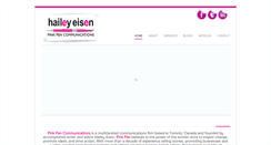 Desktop Screenshot of haileyeisen.com
