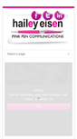 Mobile Screenshot of haileyeisen.com